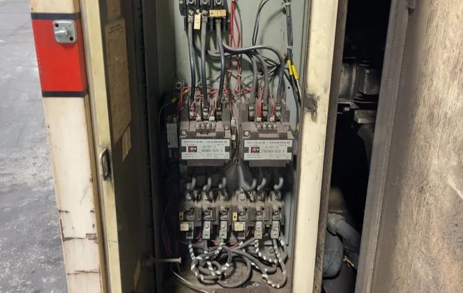 75 HP, Gardner Denver, rotary screw air compressor - Image 3