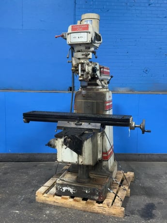 Tri-onics, vertical mill, 50x10" table, 3 HP, 220/440 V. - Image 1