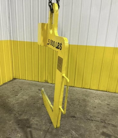 5000 lb. ICHS, coil lifting C-hook, 24" capacity - Image 5