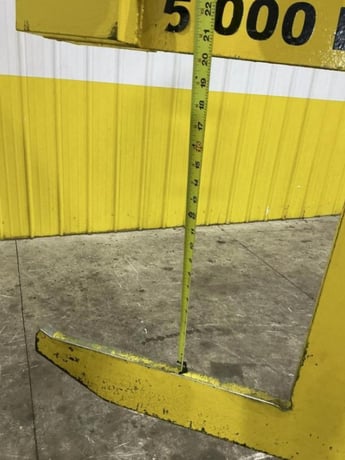 5000 lb. ICHS, coil lifting C-hook, 24" capacity - Image 7