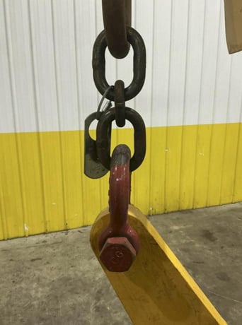20000 lb. Kito #NACL-10-48, narrow arm coil lift picker, 48" arm, 24" throat, 20"-48" width, 2020 - Image 8