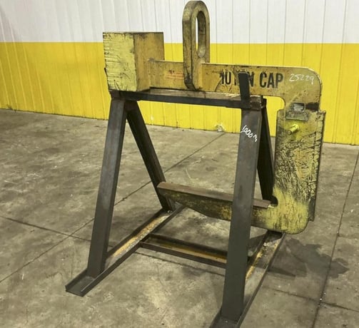 20000 lb. Caldwell #89-10-36, coil lifting C-hook, 36" capacity - Image 5