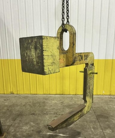 20000 lb. Caldwell #89-10-36, coil lifting C-hook, 36" capacity - Image 6