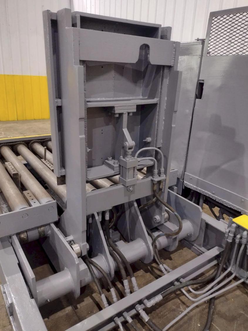 20000 lb. Braner, coil upender, 54" diameter x 36" W, 2-Axis, 58" x 68" rollers, 2 hys cylinders - Image 10