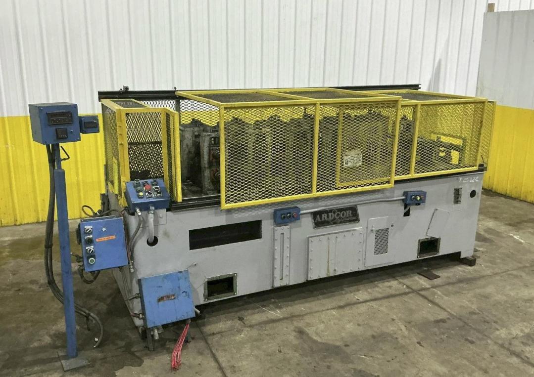 6 Stand, Ardcor #1-F, rollformer, 1.5" shaft, 10' rollspace, 1.875" spindle, 4"-7" vertical adj. - Image 1