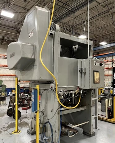 80 Ton, Precision #2-80-56x24 / 80n-g2-obs, Double Point Press, 3" stroke, 14" Shut Height, 120 SPM, 5" adj. - Image 3
