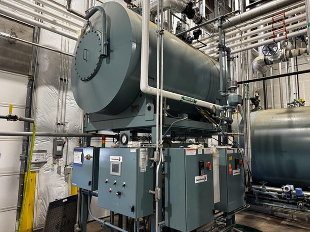 500 HP Cleaver-Brooks #CBEX-2W-700-500-150, firetube boiler, nat gas, 150 psi, 2022 - Image 7