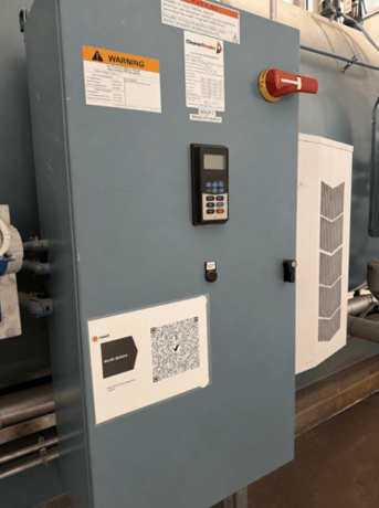500 HP Cleaver-Brooks #CBEX-2W-700-500-150, firetube boiler, nat gas, 150 psi, 2022 - Image 8