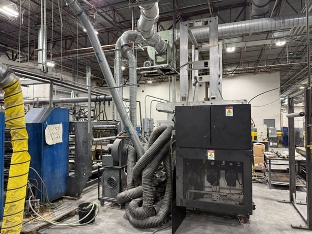 GWF #38", Universal portable inline UV Coater, 38" web, 1600 FPM, HMI Control, casters & levelers, 2017 - Image 5