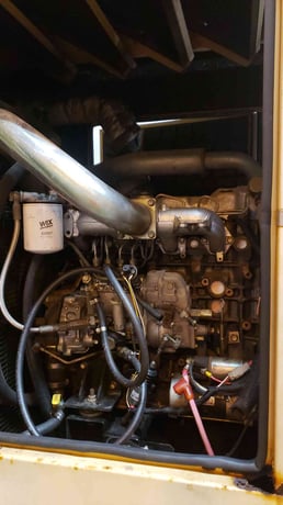 60 KW Generac #0048133, Diesel Generator, 1PH, 400 Hrs, 2004, AS IS - Image 7