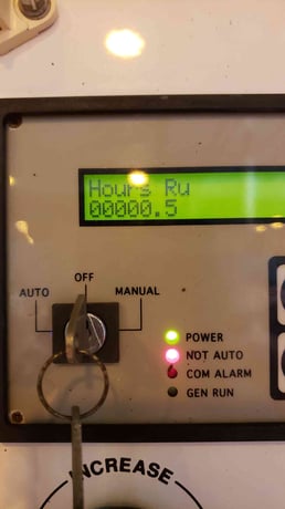 60 KW Generac #0048133, Diesel Generator, 1PH, 400 Hrs, 2004, AS IS - Image 8