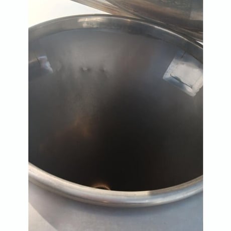 150 gallon Stainless Steel conical tank, 44.5" diameter x 42" high, removable lid - Image 4