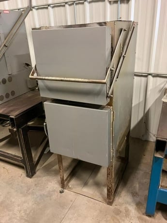 12" width x 12" H x 20" L Cress #C122012D/PM4, duel chamber electric heat treat / draw furnace - Image 3
