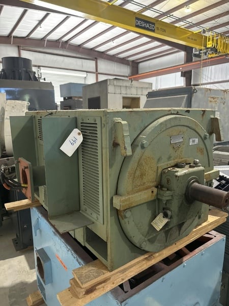 700 HP 3565 RPM Louis Allis, Frame 7110CS, DP, SLV, used, 4160 Volts (2 available) - Image 1