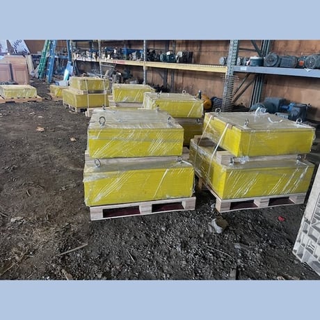 36" x 36" Permanent Suspended Magnet, 1500 Gauss, Ceramic, Never Used, (3 available) - Image 4
