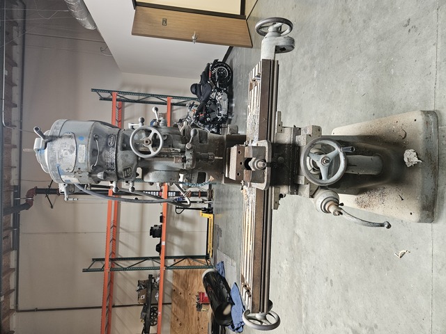 Wells-Index #745, Vertical Knee Mill, 9" x 46" table, 1.5 HP, 2850 RPM, 220/440 Volts, 3PH, 1973 - Image 5