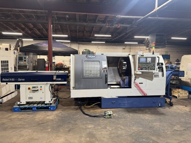 YCM Supermax #TC-26, CNC Lathe & Turning Center, 19.6" swing, 25.59" turning length, 17.7" turning diameter - Image 1