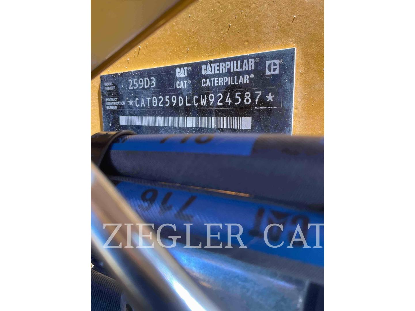 Caterpillar 259D3, 445 hours, S/N: CW924587, 2023 - Image 6