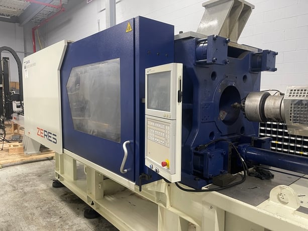 337 Ton, 15.1 oz., Haitian Zhafir #VE3000/1100H, injection molding machine, 50mm screw, 2016 - Image 6