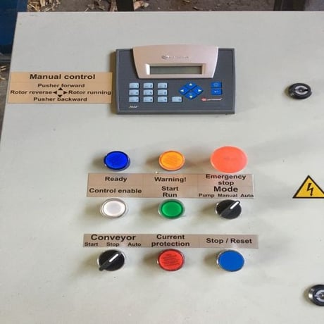 Ecopolymer #ES10.2, Single Rotor Shredder, 22 kW, 1000mm Rotor, 36 Knives, 15-80mm Screen, Never Used - Image 4