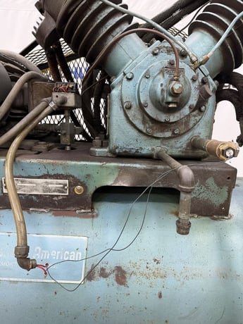 Kellogg #DB4962BO, air compressor, 2 stage, 4 cylinder, 20 HP, 460 V. - Image 10