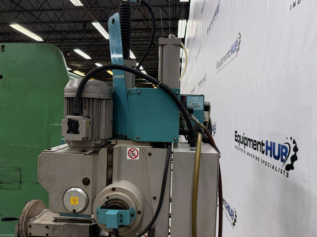 14.5" KMT, Kalamazoo #C370SA-V, vertical column semi-automatic cold saw with conveyor, 2002 - Image 10