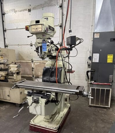 Acer #Ultima-3VKH, vertical mill, 10" x50" table, 3 HP, Sony Millman 2-Axis digital read out, power quill feed - Image 3