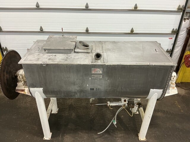 80 cu.ft. J.h. Day, Stainless steel ribbon blender, 96" x 36" x 40" ID tank, 15 HP, 230/460 V. - Image 10