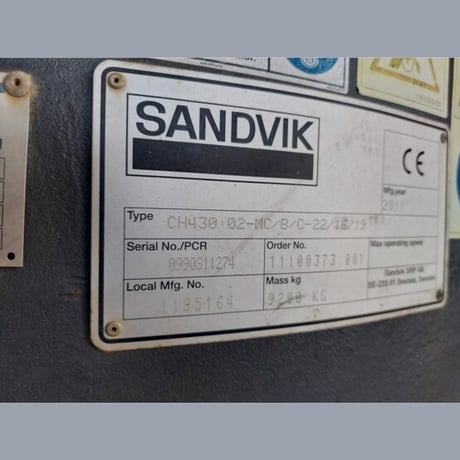 Sandvik #CH430, cone crusher, 2011 - Image 3