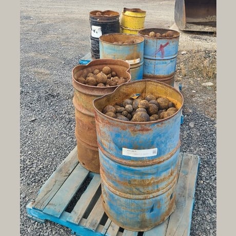 Grinding Media - Grinding Balls, 2"-4" diameter, 6 barrels - Image 3