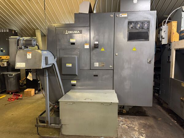 Okuma #Macturn-250W, CNC lathe, 20.8" swing, 8" chuck, 2" bar, 21.65" dia., 46.06" lgth, 30 HP, 5000 RPM - Image 4