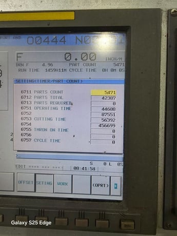 Toyoda Awea #BM-1200, CNC vertical machining center, 24 automatic tool changer, 47.2" X, 23.6" Y, 23.6" Z - Image 10