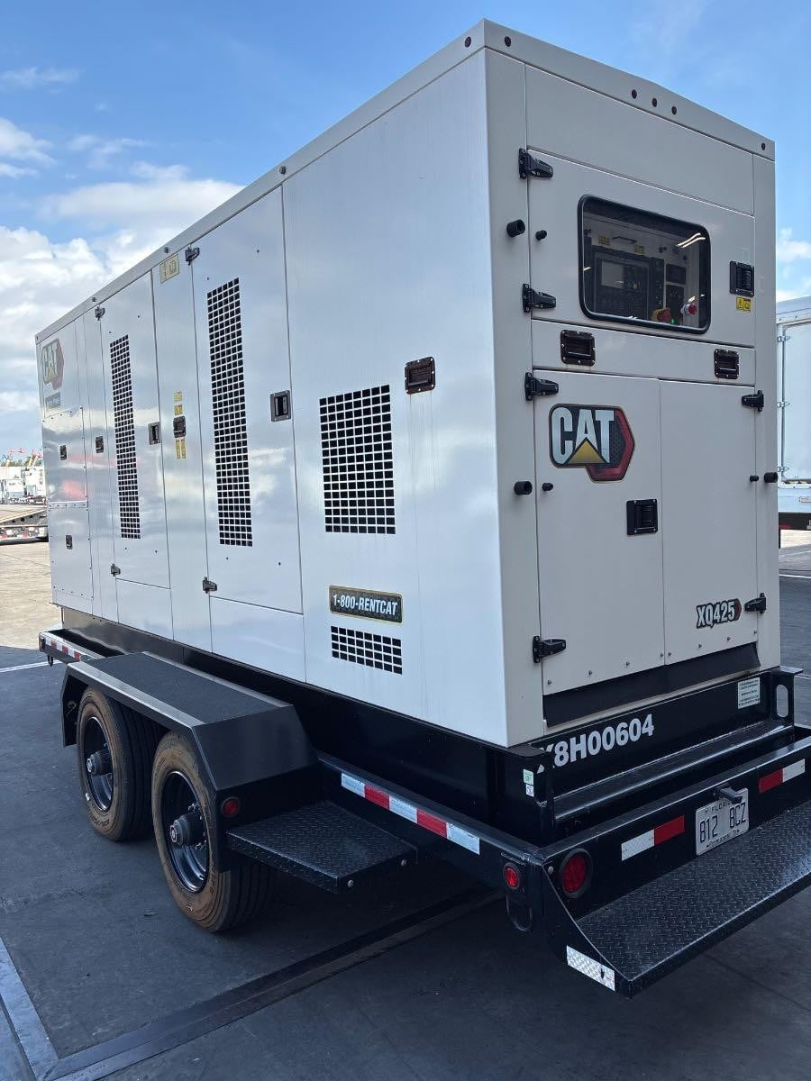 375 KW Caterpillar #XQ425, mobile diesel generator set, 480 Volts, 240 hours, 1800 RPM, C13 engine, EPA Tier - Image 4