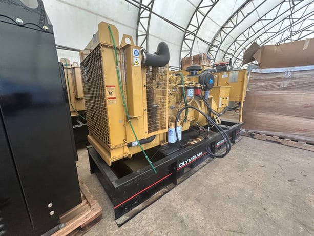 150 KW Caterpillar #D150P1, Stainless Steel drop over enclosure, 277/480 Volts, 373 hours, Perkins - Image 5