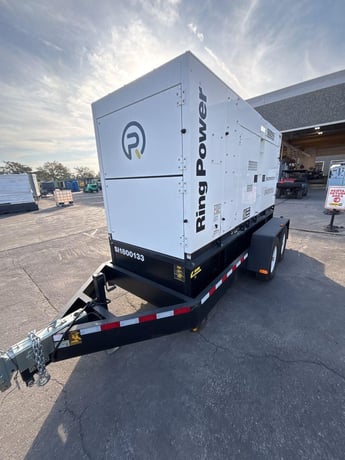 144 KW Shindaiwa #DGK180F, Kwiet mobile diesel generator set, Isuzu 6HK1 engine, 714 hours, Tier 4 Final - Image 2