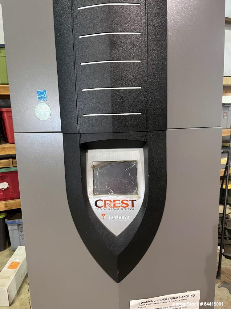 1MM BTUH Lochinvar #FBN1001, Natural gas boiler, 114.7 sq.ft. surface, 160 psi, 2018 - Image 2