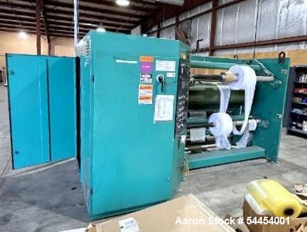 Dusenbery #740, cantilevered center surface slitter rewinder, 1500 FPM - Image 2