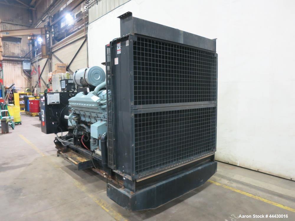 1130 KW Generac, diesel generator set, Mitsubishi engine, open skid - Image 3