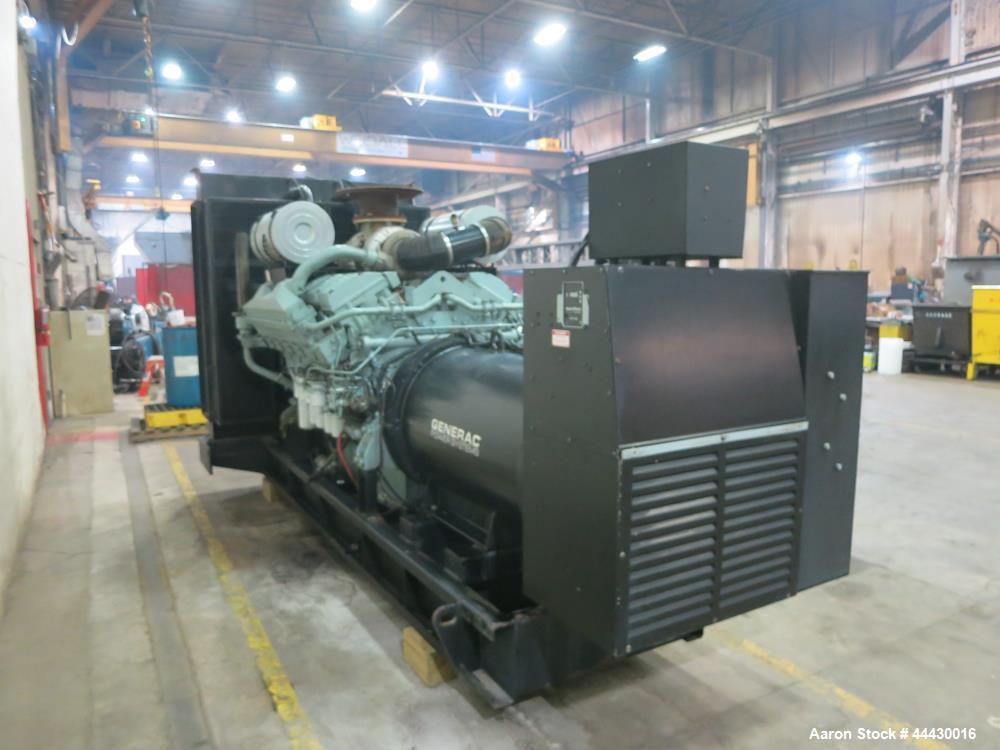 1130 KW Generac, diesel generator set, Mitsubishi engine, open skid - Image 5