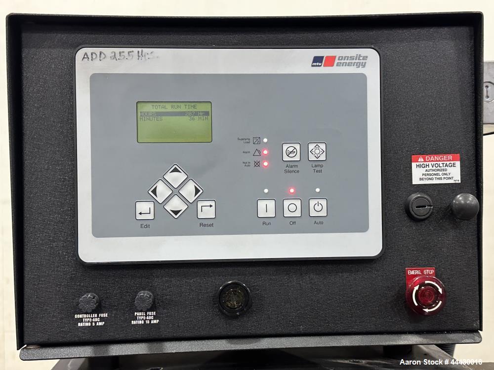 1130 KW Generac, diesel generator set, Mitsubishi engine, open skid - Image 6