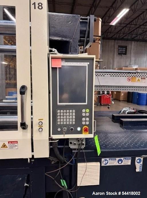 496 Ton, Woojin #TH500S, injection molder, Keba controls, core pull, 2017 - Image 5
