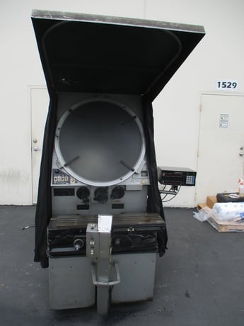 30" Scherr-Tumico #22-2500, CNC optical comparator, 500 lb. max work load, 6" focal plane - Image 8