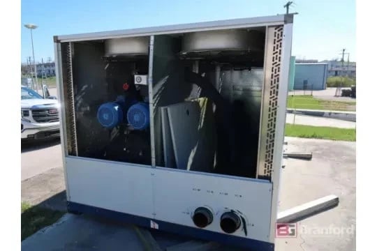 98 Ton, MTA / Aries Tech #AST 140/N, 345 KW, air-cooled cold water chiller, outdoor - Image 5