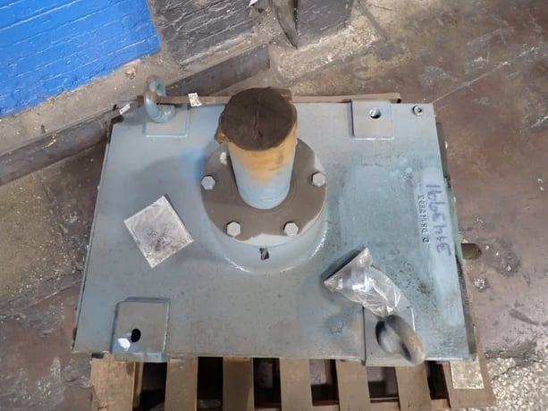 Philadelphia Gear, gear reducer, 393.83:1 ratio, 4.6 HP, 1750 RPM - Image 5