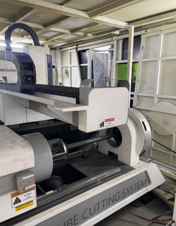 Bodor #P3015T6, Fiber Laser Cutter, 3000 watt, 60" x 120" sheet, water chiller, dust collector, transformer - Image 10