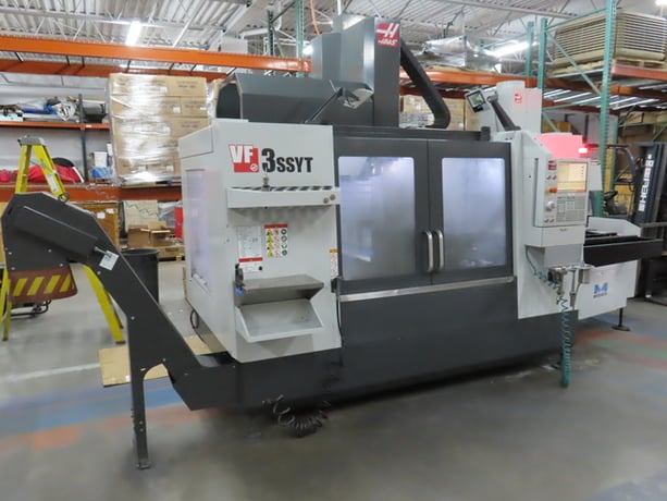 Haas #VF-3SSYT, vertical machining center, 40" X, 26" Y, 25" Z, 12,000 RPM, 30 HP, 54" x 25" table, 30 - Image 1