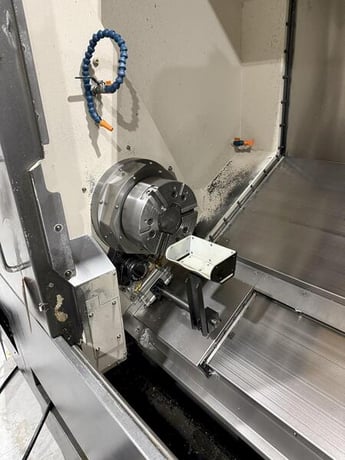 Takisawa #LA-250YS, CNC lathe, 23.6" swing, 10" chuck, 3" bar, 43.1" centers, 6-Axis, Fanuc 0i-TF, 15 turret - Image 6
