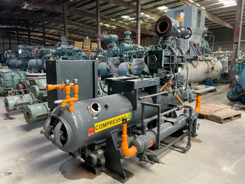 Frick #RDB II 134, Rotary Screw Compressor Package, Frick TDSL193L Compressor - Image 6