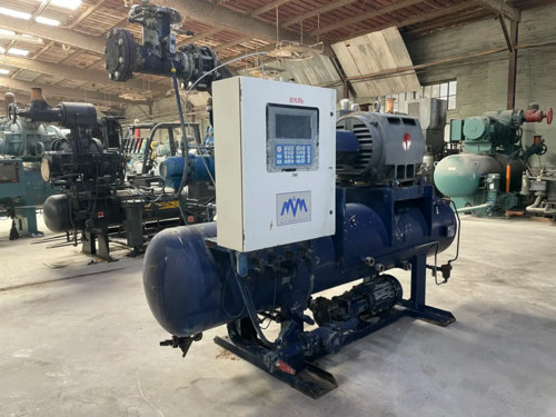 250 HP Mycom #200SUD-VX, Rotary Screw Compressor Package, 230/460 V. - Image 2
