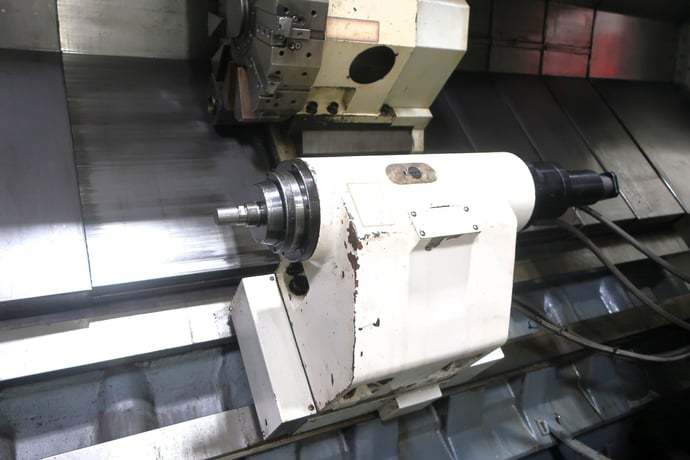 DMC #DL-55L, CNC turning center lathe, 2-Axis Fanuc 0iTD, 30.5" swing, 3-jaw 21" chuck, 2015 - Image 6